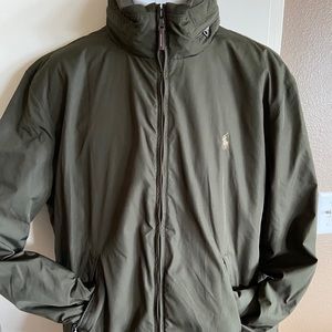 Ralph-Lauren fleece lined windbreaker